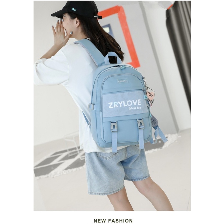 Tas Ransel Wanita Anak Remaja Fashion Modern Korean Style / Tas Ransel Sekolah SD SMP SMA / Tas Punggung Wanita Kekinian Terbaru 2023 / Tas Sekolah Anak Perempuan Murah / Tas Ransel Anak Motif Karakter / Tas Sekolah Wanita Fashion Style