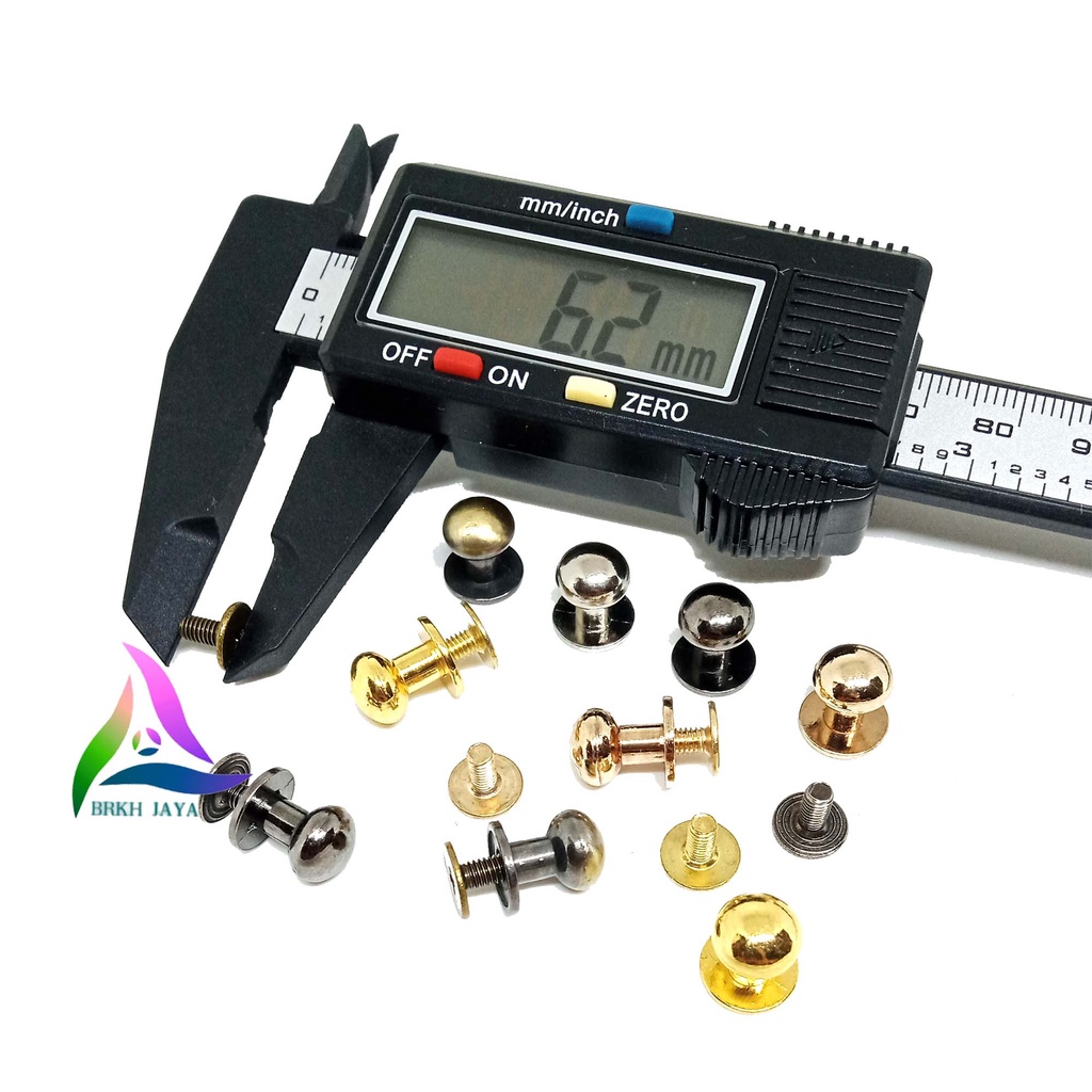 KANCING PION 8 MM / BAUT PION PREMIUM ECERAN