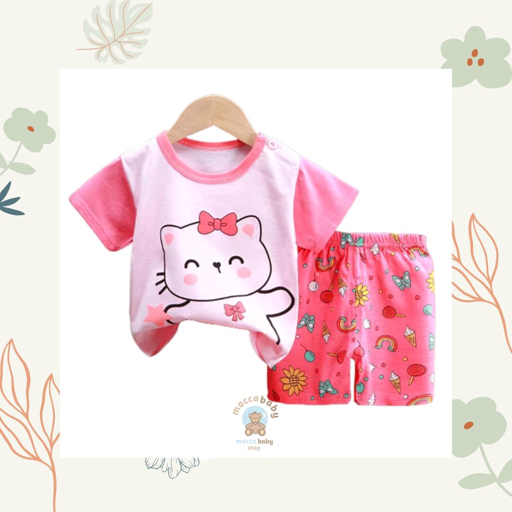 MBSS setelan anak import stelan bayi karakter 0-2 tahun | setelan bayi | baju bayi laki laki 7011