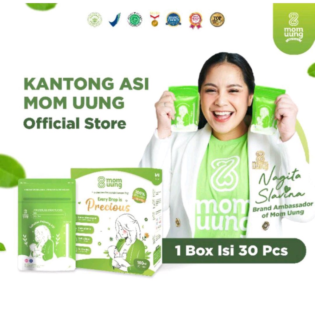 Mom Uung Kantong Asi/Pre-sterilized Breast Milk 100ml