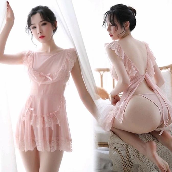 jeso lingeries set cd baju haram hot seragam dinas istri