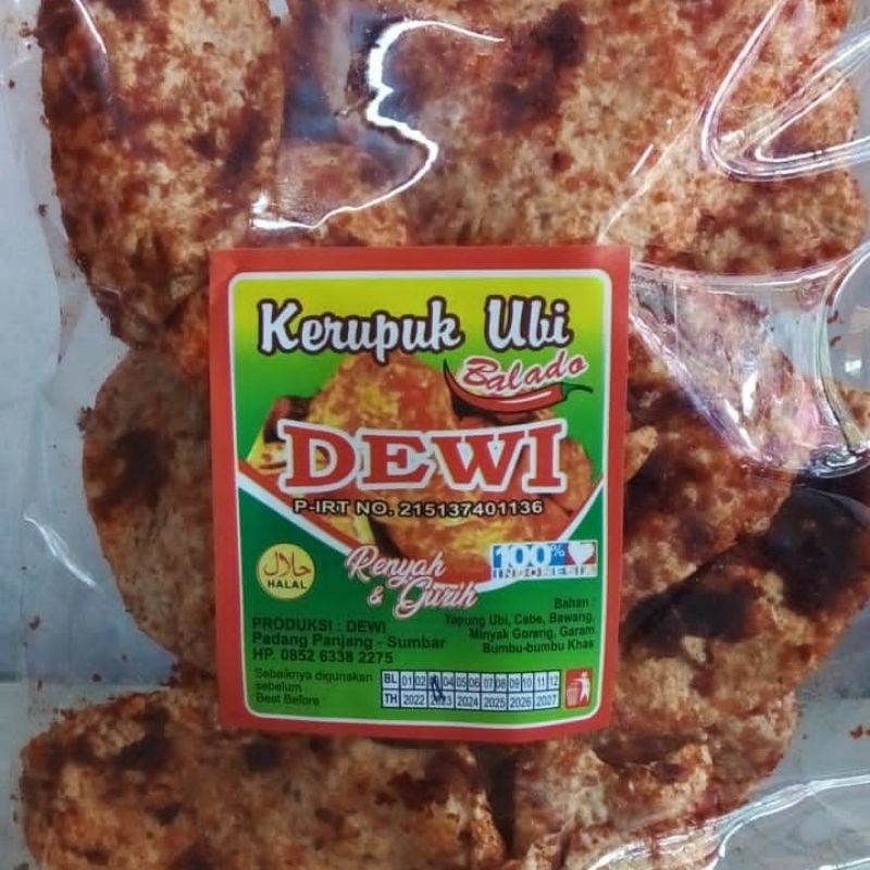 

Kerupuk Ubi Balado