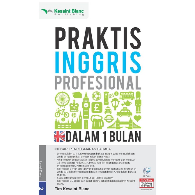 

Praktis Profesional Inggris dalam 1 Bulan + CD Audio