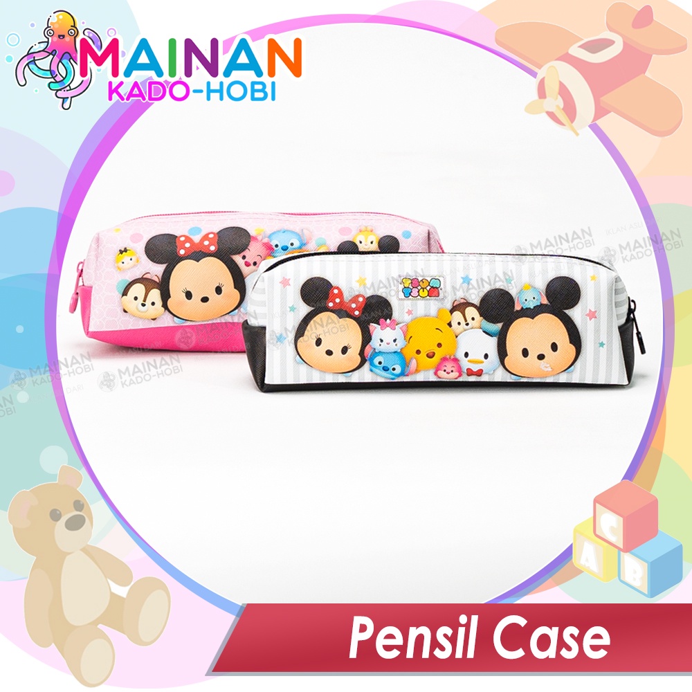 STATIONERY ALAT TULIS PENCIL CASE KOTAK PENSIL KARAKTER KARTUN