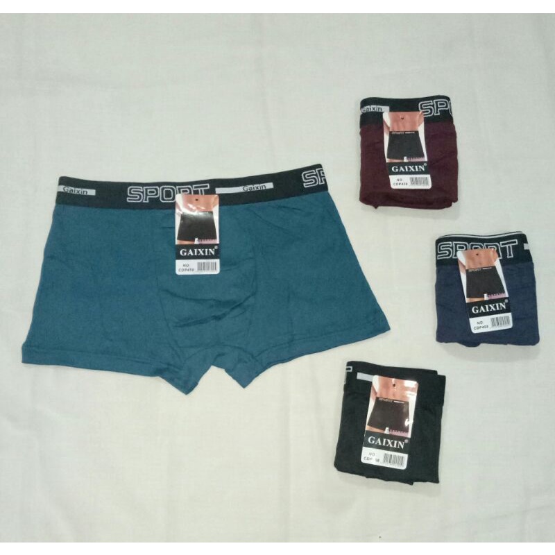 CELANA DALAM SEGIEMPAT/BOXER PRIA DEWASA GAIXIN SPORT