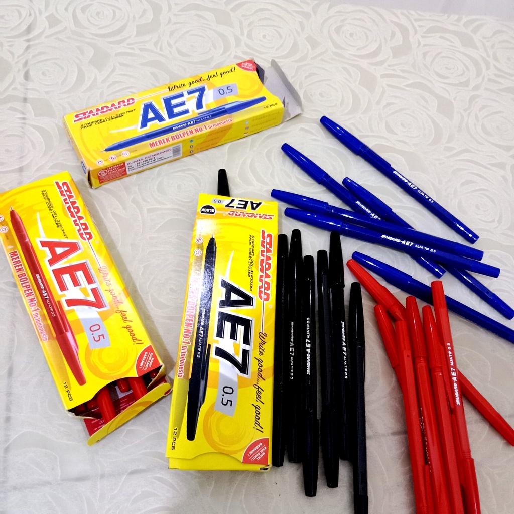 

BOLPOIN AE 7 STANDARD 0.5 PERBIJI