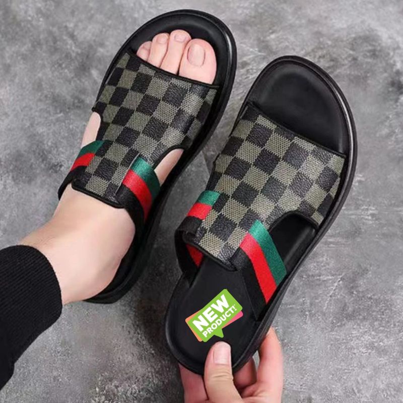 Sandal Slip On Pria / Sandal Slide Pria / Sandal Slop Pria RF-24.CO / Sandal Pria Terbaru