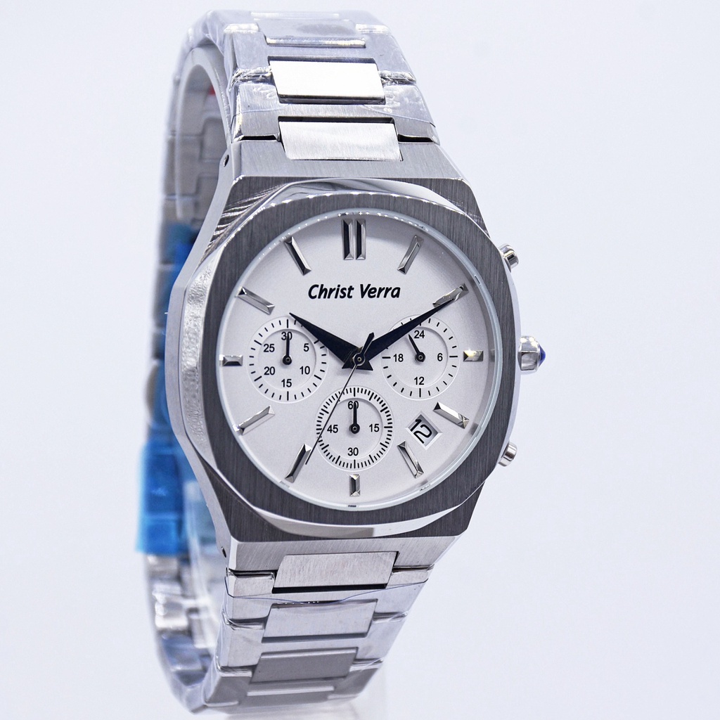 Jam Tangan Christ Verra CV917867G-11 SLV Original