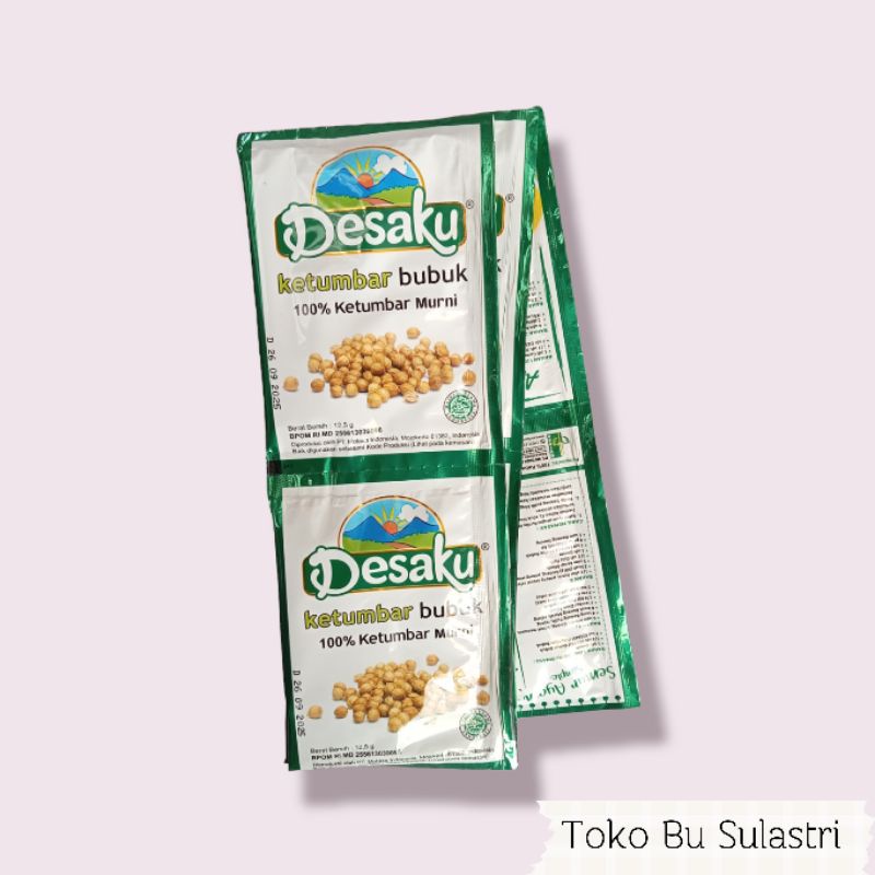 

Desaku Ketumbar Bubuk 12,5gr | 1 Renceng 12pcs