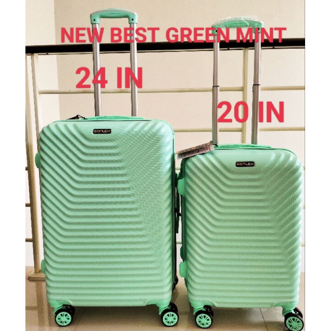KOPER KABIN FIBER POLO 18Inc &amp; 20 Inc PREMIUM POLO NEW ONE TONE COLOUR TSA LOCK KUNCI TANAM EXPANDING BISA DIBESARKAN FREE DOBEL DOS PACKING AMAN