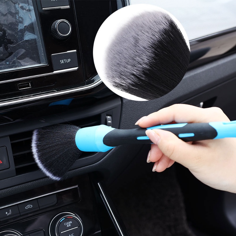 Alat Penghilang Debu Bulu Halus Lembut Kualitas Tinggi Cuci Mobil Sikat Celah Siku Alat Pembersih Dashboard Air Outlet Detailing Brush Untuk Mobil &amp; Barang Rumah Tangga &amp; Kantor