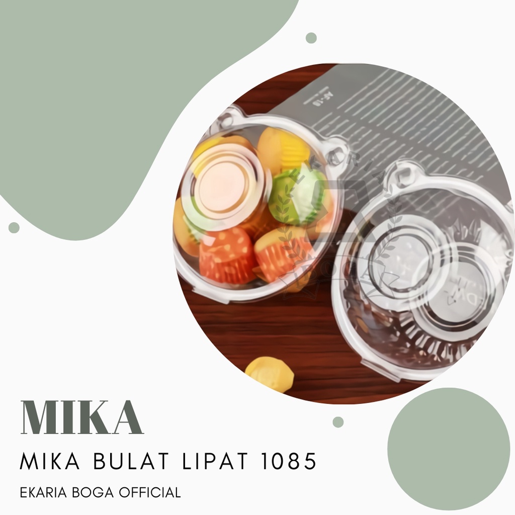 

MIKA | MIKA BULAT | TEMPAT ROTI | MIKA KUE | MIKA BULAT LIPAT 1085 ISI 10