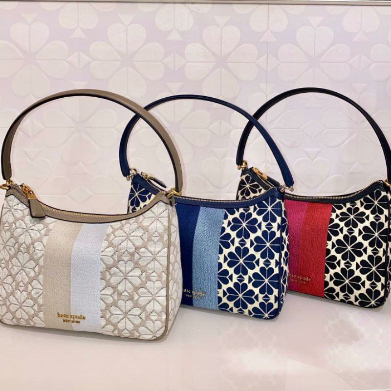 TAS KS JACQUARD FLOWER SAM SMALL SHOULDER BAG