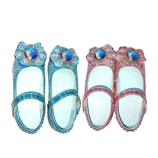[MAMASILO] Sepatu Pesta Frozen Glitter Anak