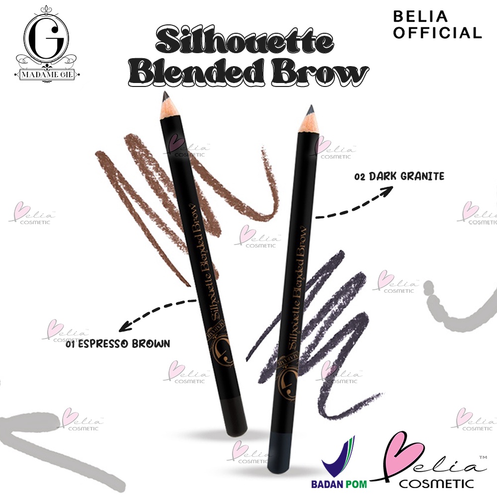 ❤ BELIA ❤ MADAME GIE Silhouette Blended Brow ( pensil alis ) Madamegie
eyebrow