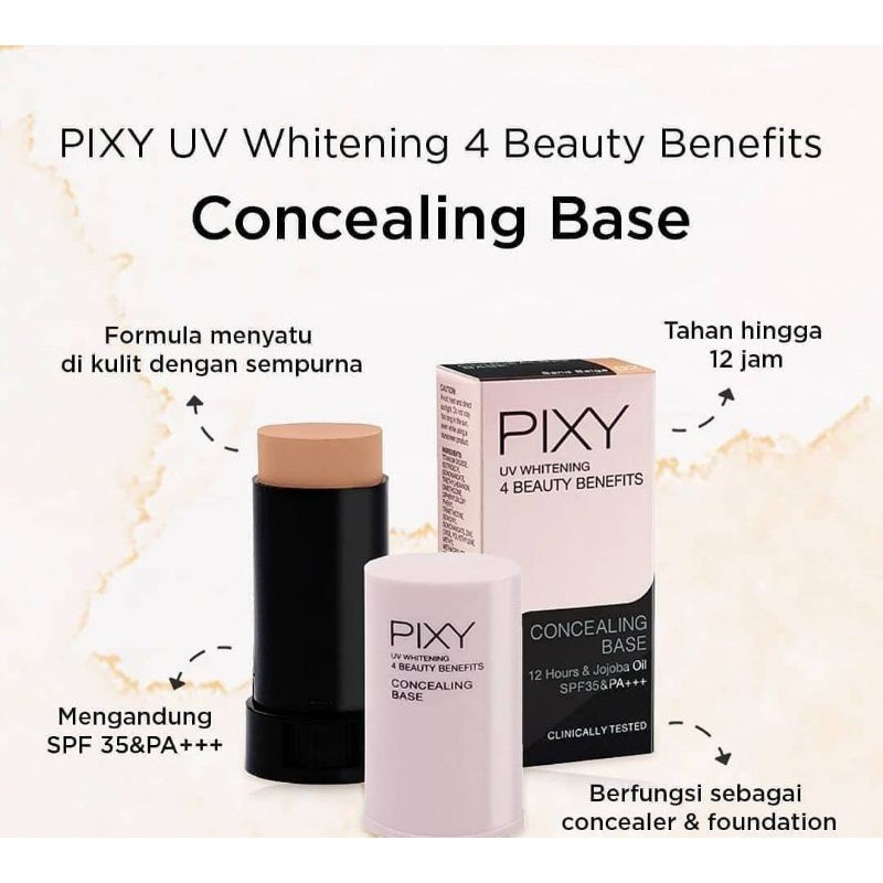 PIXY UV WHITENING CONCEALING BASE - 9GR