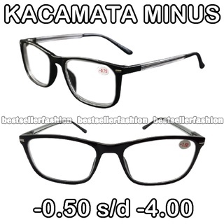 Kacamata Baca Minus (-) Pria Wanita Frame Kotak Uk -0.50 s/d -4.00 Kacamata Rabun Jauh Kacamata Komputer Kacamata Baca fashion Terbaru Reading Glasses Unisex