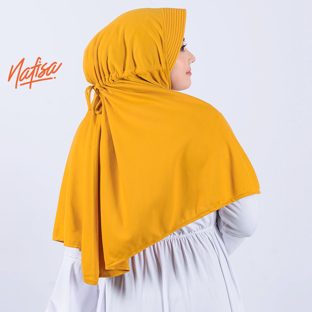 Jilbab Instan Serut Home Statis | Hijab Serut Santai M Pet Kecil Antem Kaos Khimar Kerudung Bergo