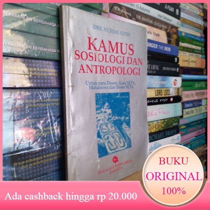 Jual Buku Lawas Antik KAMUS SOSIOLOGI & ANTROPOLOGI Drs Nursal Luth # ...