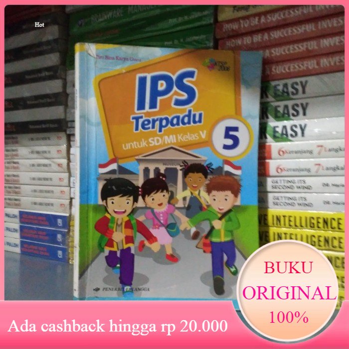 Jual Buku Ips Terpadu Sd Mi Kls V Ktsp Tbkg Erlangga Bekas