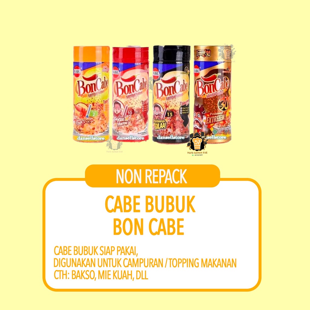 

SAMBAL BUBUK BON CABE 50GR
