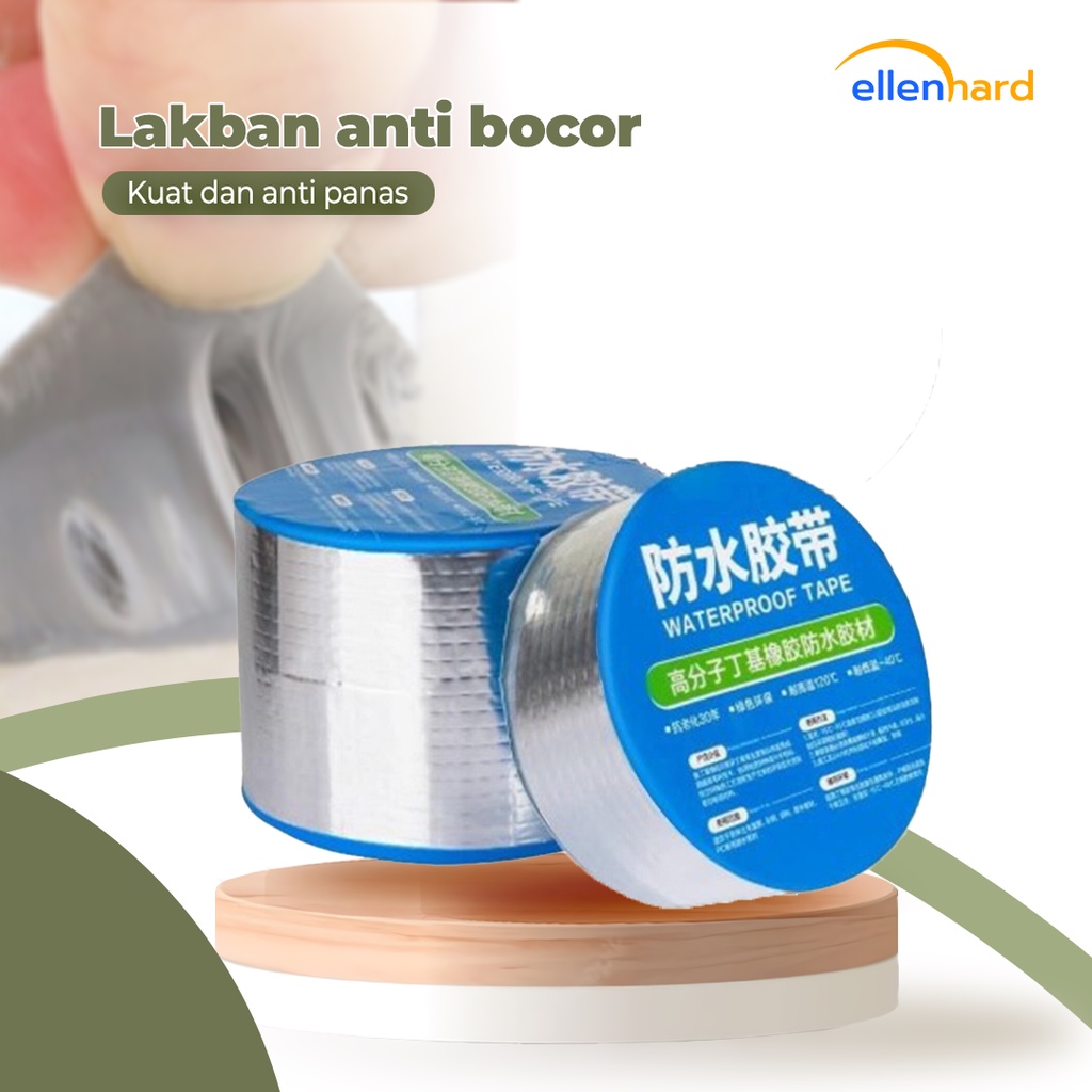 Lakban Anti Bocor dan Panas Isolasi Ajaib Tahan Panas Alumunium Foil Waterproof