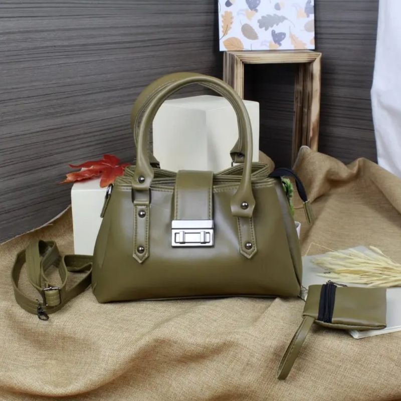 Tas HAND BAG Tote Bag Wanita 3 Ruang Jinjing Miniso Terbaru