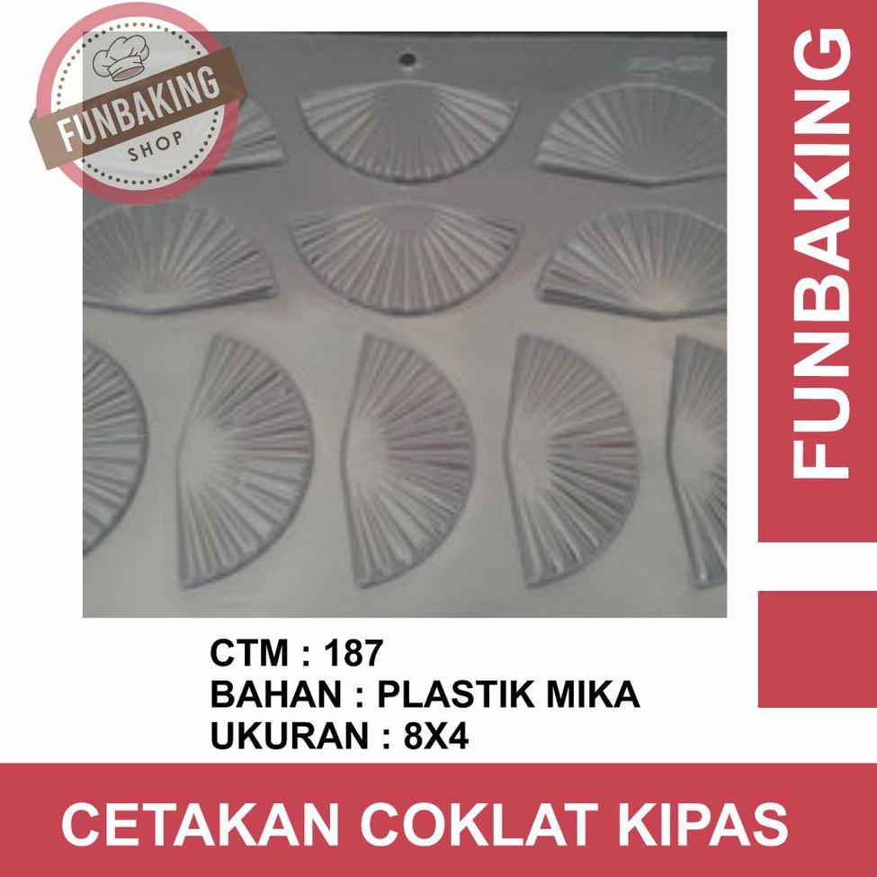 

Bayar Di Tempat ￣ FunBaking - Cetakan Coklat Mika Kipas ♀