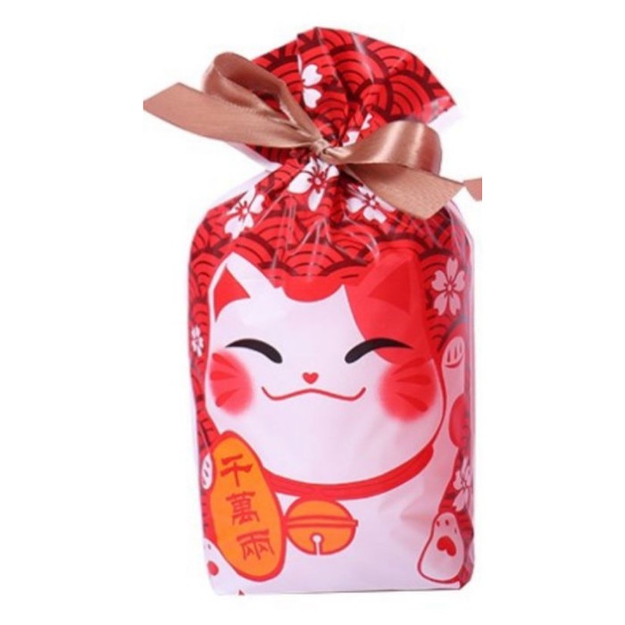 

Chinese New Year Plastic Goodie Bag 5pcs/Kantong souvenir imlek CNY - Best Produk