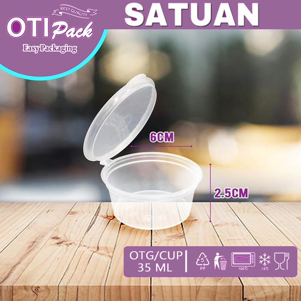 Thinwall Satuan/ Thinwall Cup  Saus 35ml Thinwall Otipack OTGS35