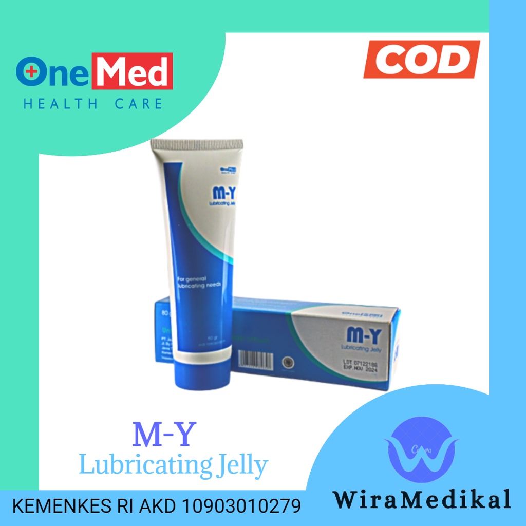 MY Jelly Gel Lubricant Jel Lubrikasi Onemed 80gram