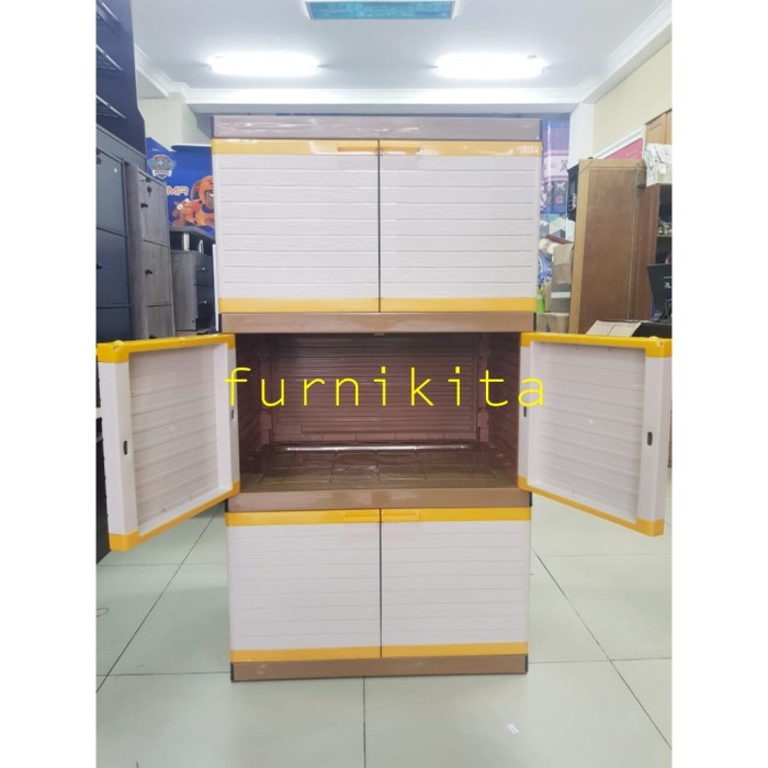 BESAR - LEMARI PLASTIK CLUB BESAR SUSUN 3