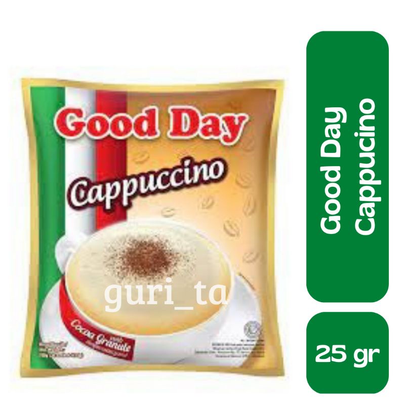 

Good Day cappucino 1renteng 10sachet
