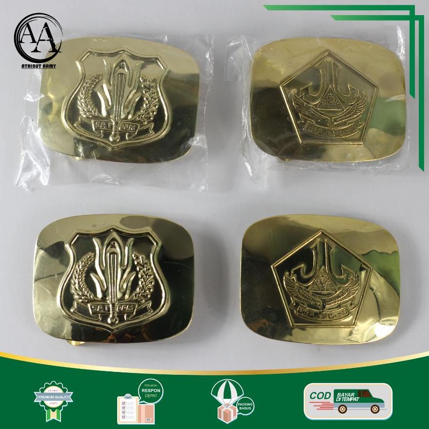 [PRODUK HNMZ8] KEPALA BANGKOL KOPEL SECURITY SATPAM & BANSER KEPALA SABUK LOGAM KEPALA IKAT PINGGANG