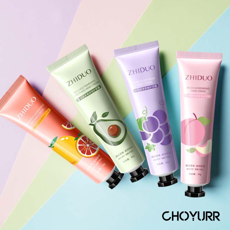 【COD】Esensi Tanaman Wangi Buah Pelembab Krim Tangan Anti Retak Hand Cream Fruit Lotion Moisturizing Gift Nourishing Fragrance Krim Tangan Lotion Tangan-CH