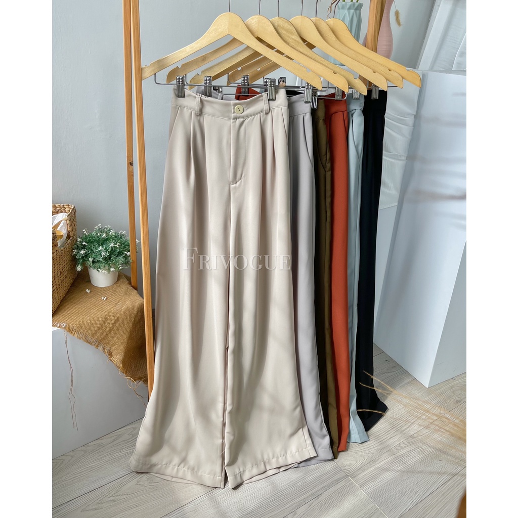 Rust Culotte Pants