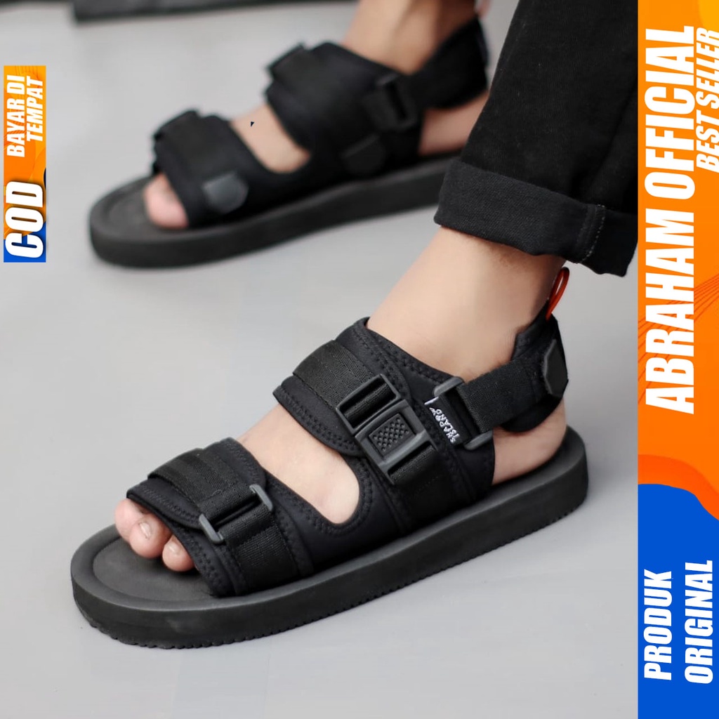 Sandal Gunung Pria Traveling Outdoor Original Distro Abraham BASTONI