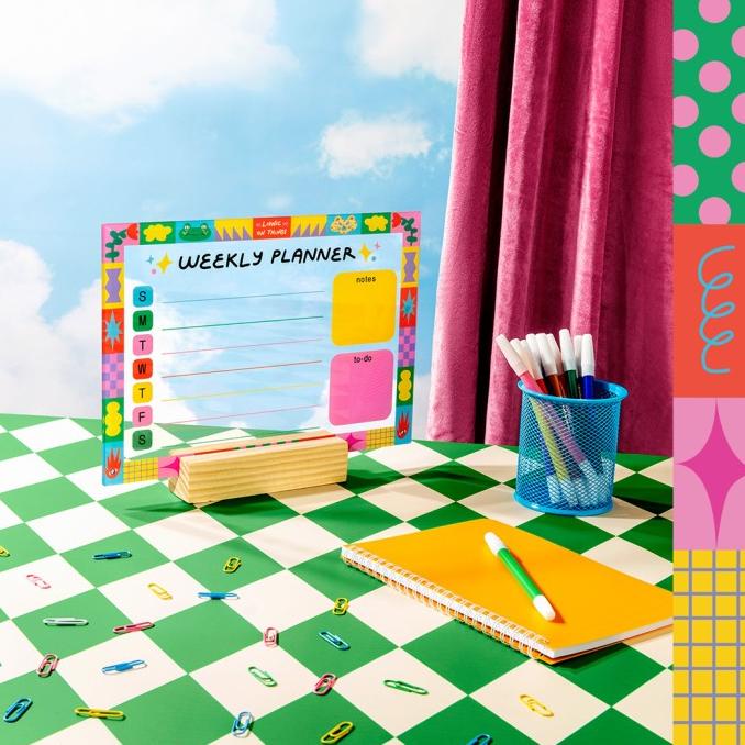 

Wanderland Acrylic Weekly Planner