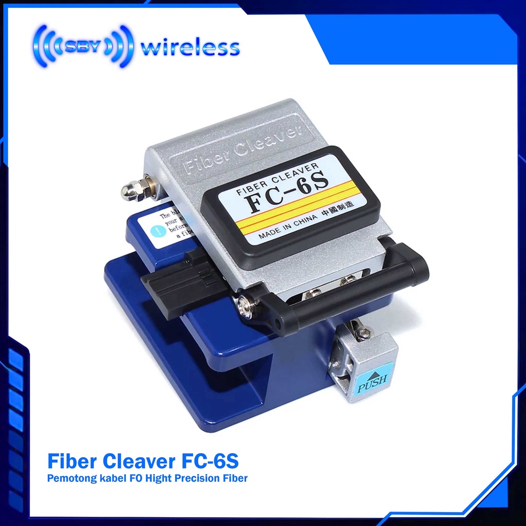 Fiber Cleaver FC - 6S Pemotong kabel FO Hight Precision Fiber