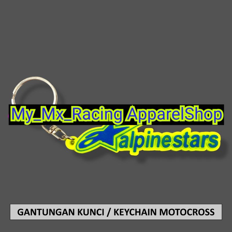 Gantungan Kunci Motocross - Keychain Trail MX - Gantungan Kunci Trabas - Keychain Enduro - Souvenir Trail - Keychain Souvenir  - AS004 kualitas premium