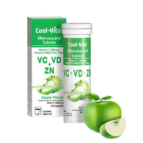 *Lilbebe* Redoxon Triple Action Vitamin C, D &amp; Zinc Rasa Jeruk  10s 10 s / 15s 15 s Tablet / Cool-Vita Effervescent Vitamin C, D &amp; Zinc Rasa Apple isi 12Tab 12 Tab