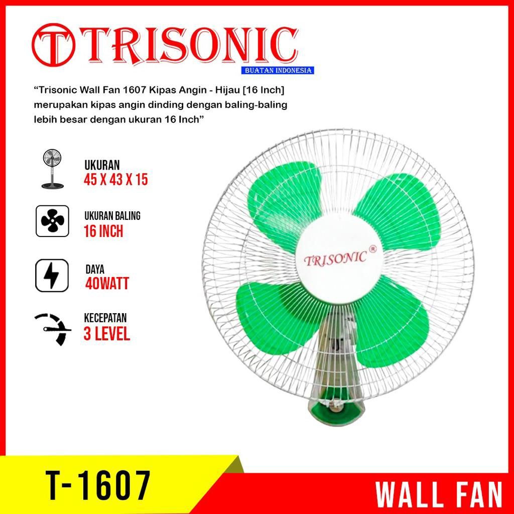 kipas angin dinding Wall fan trisonic DNA 16inc