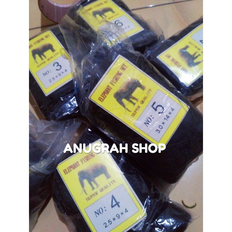 Jaring Burung Nilon Hitam / Jaring Pikat Burung / Jaring Emprit