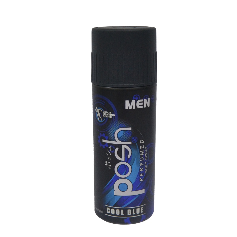 Posh Men Body Spray Cool Blue 150Ml