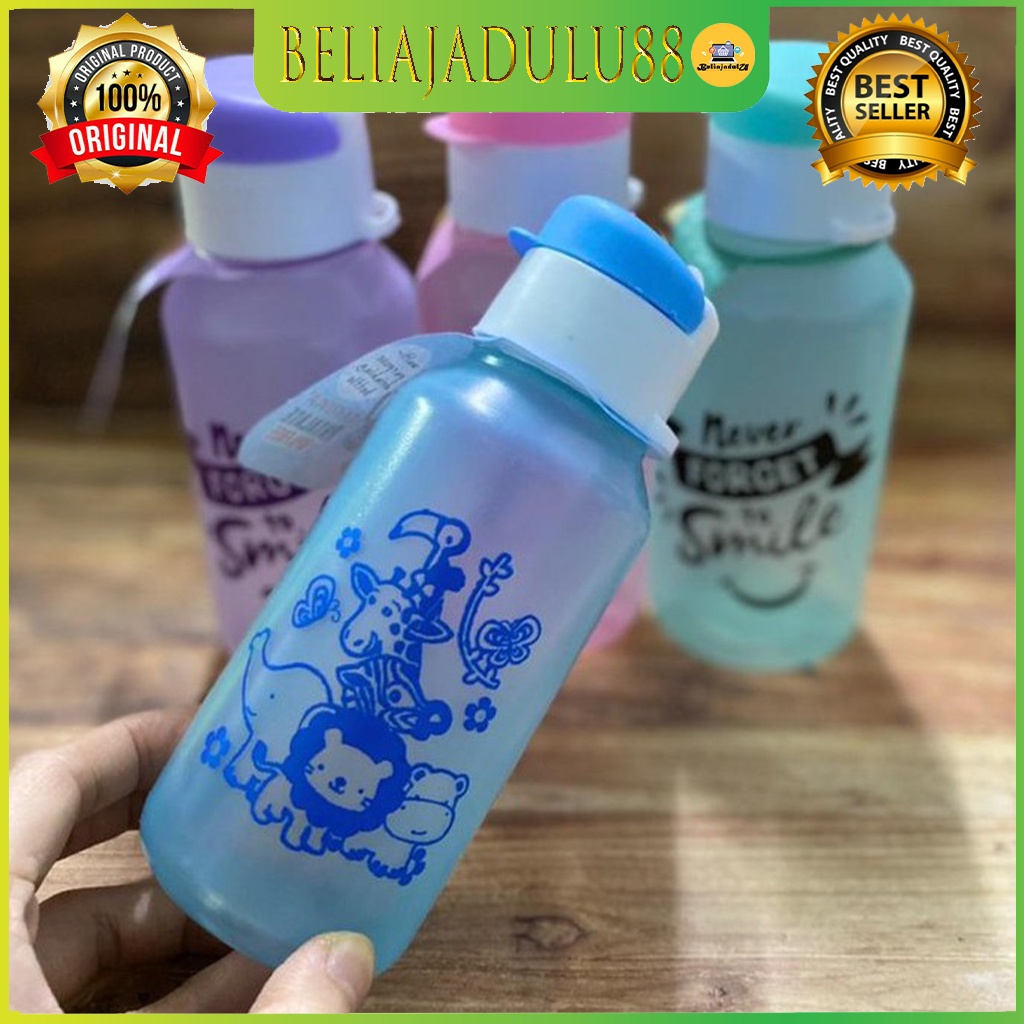 Beliajadulu88 Botol air minum gambar 350ML Fliptop T005