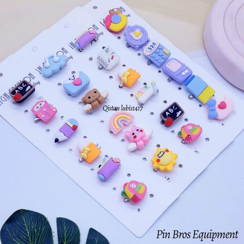 Pin Bros Clay isi 6 pcs