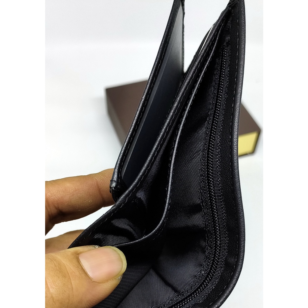 Dompet Pendek Pria Laki TM 3988 Dompet Mini Kecil Kulit Asli