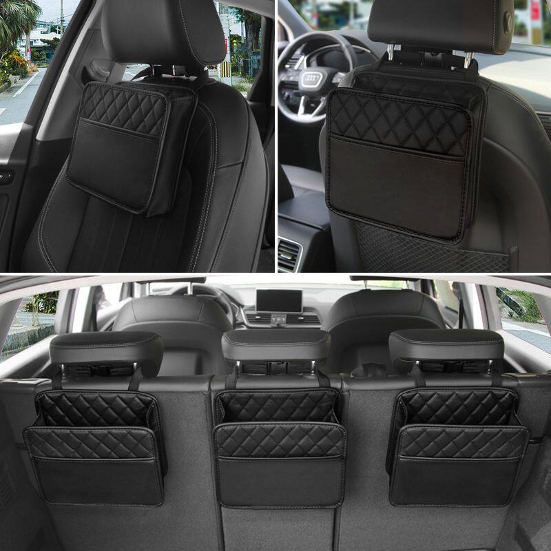 1pcs Tas Gantung Organizer Mobil Multifungsi Tempat Duduk Sandaran Tengah Penyimpanan Untuk Maserati