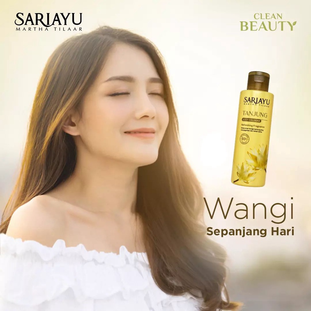 ★ BB ★ Sariayu Tanjung Body Cologne - Body Splash Cologne Eksotik Tanjung 150ml - Sari Ayu