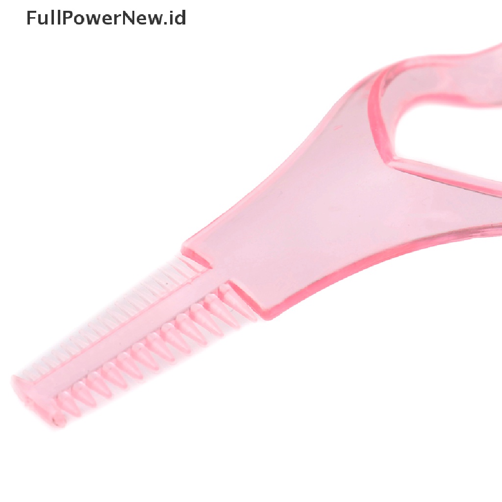 Power 3in 1mata lash Maskara shield guard Penjepit Bulu Mata Aplikator Alat Panduan Sisir pa ID